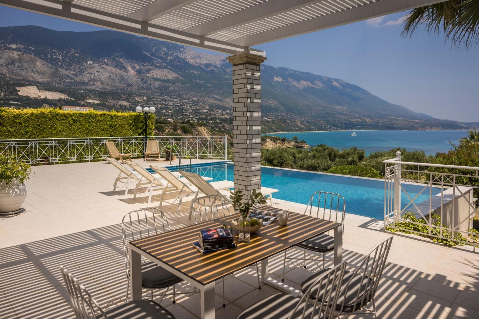 Sea View Villa Kefaloniaprivatevillas Karavádhos Extérieur photo