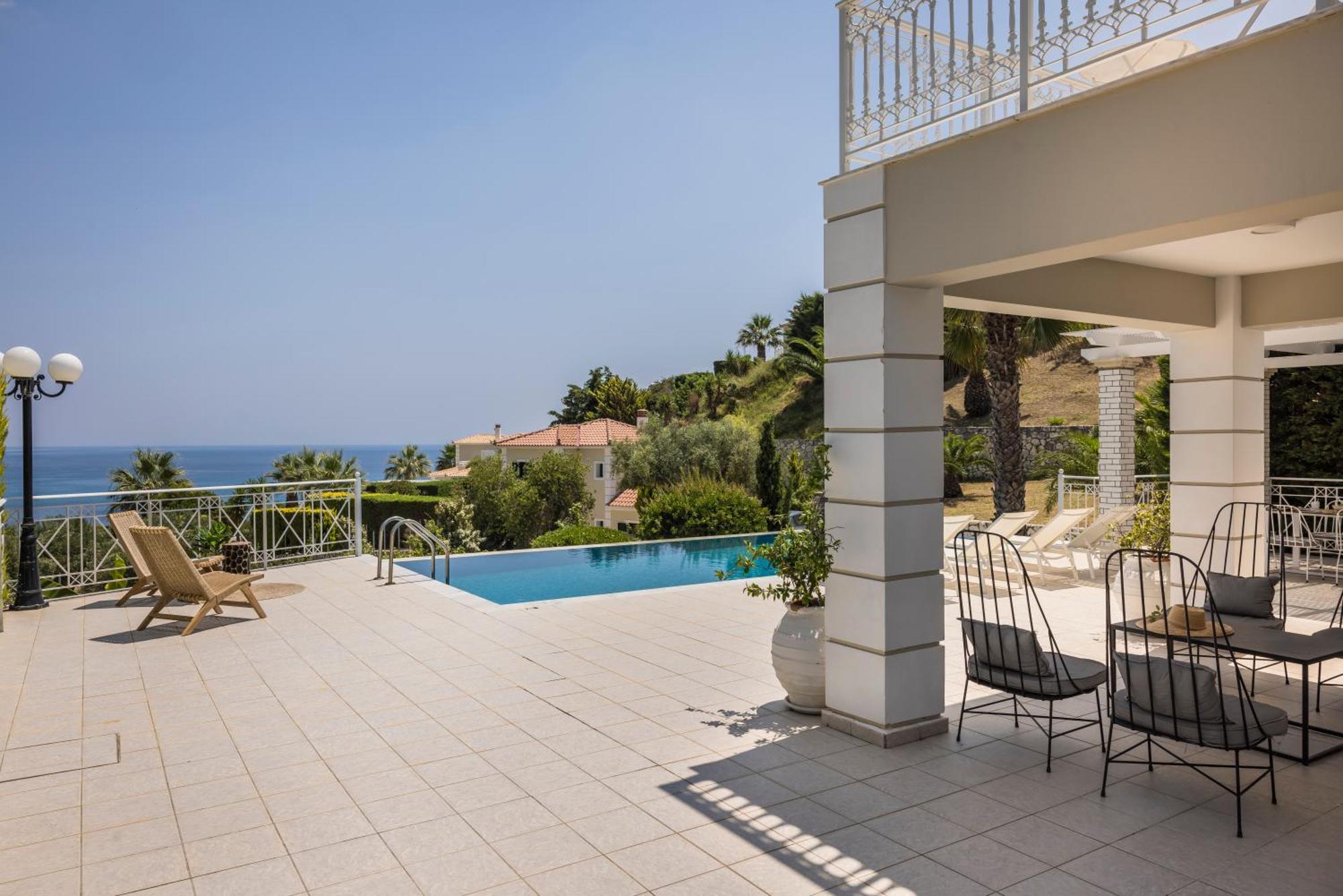 Sea View Villa Kefaloniaprivatevillas Karavádhos Extérieur photo
